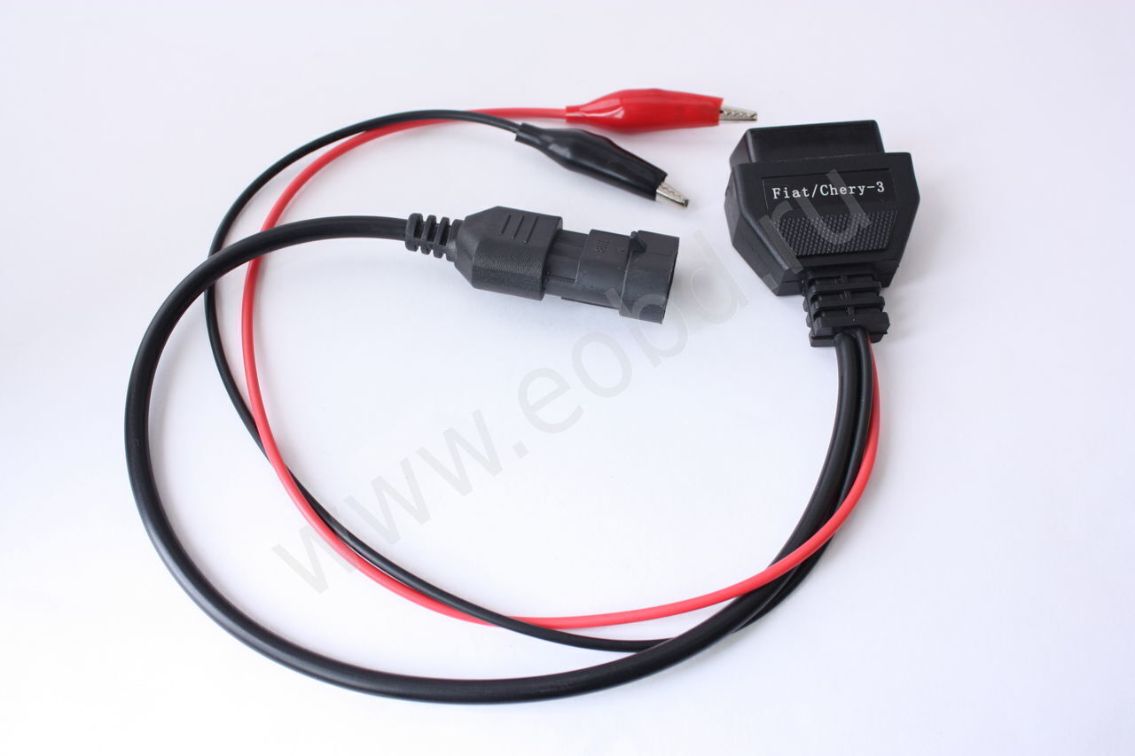 obd 3 pin разъем fiat