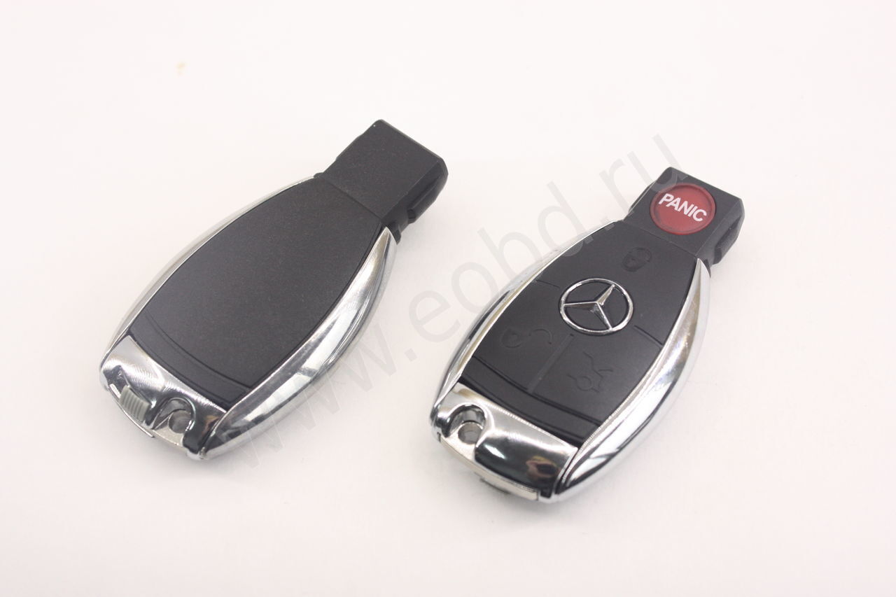 Смарт ключ Mercedes Мерседес черная рыбка W203 W210 W215 W220 W163 Vito E,  CL, S, C, CLK, ML, B, SLK