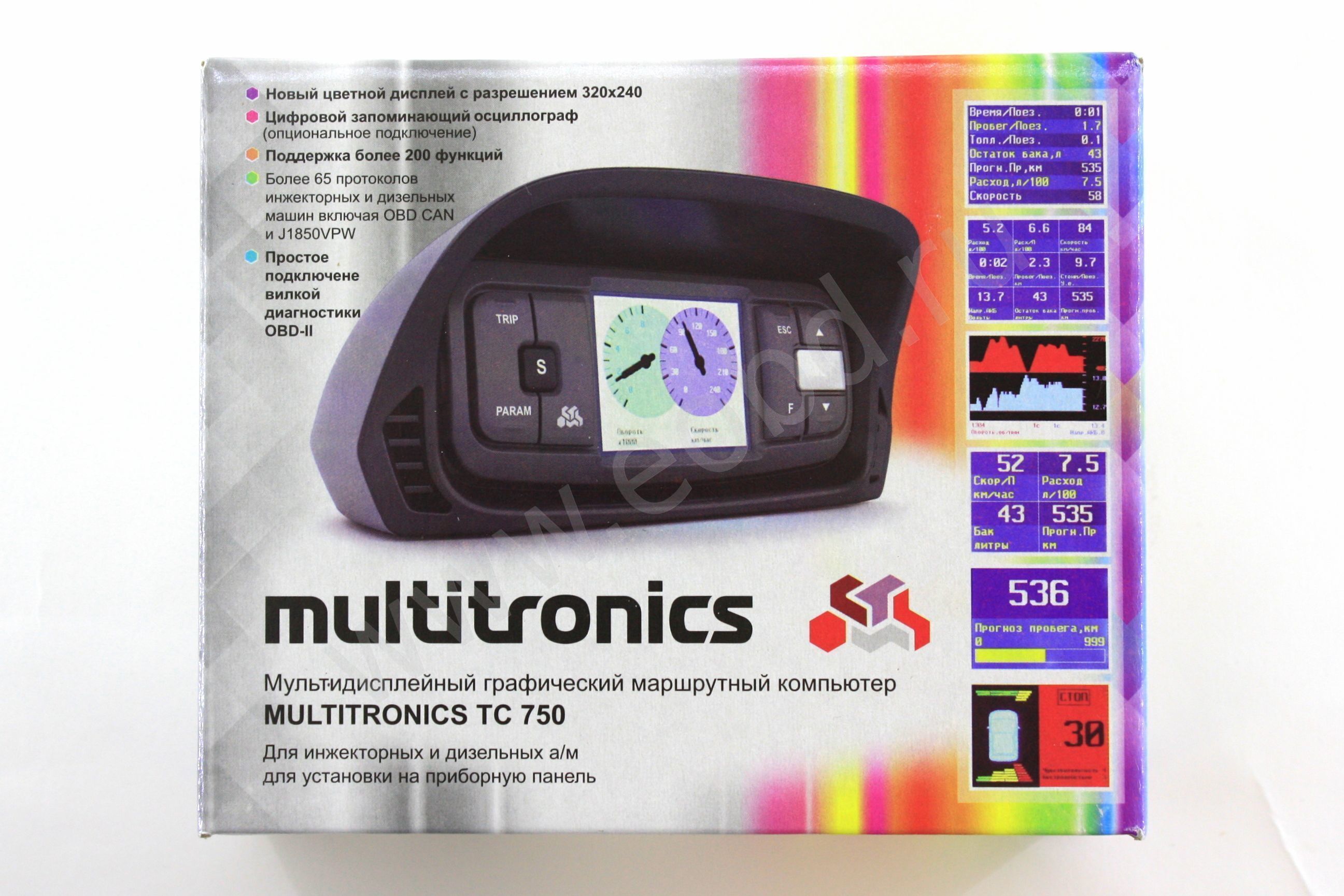 Купить Маршрутный компьютер Multitronics TC 755